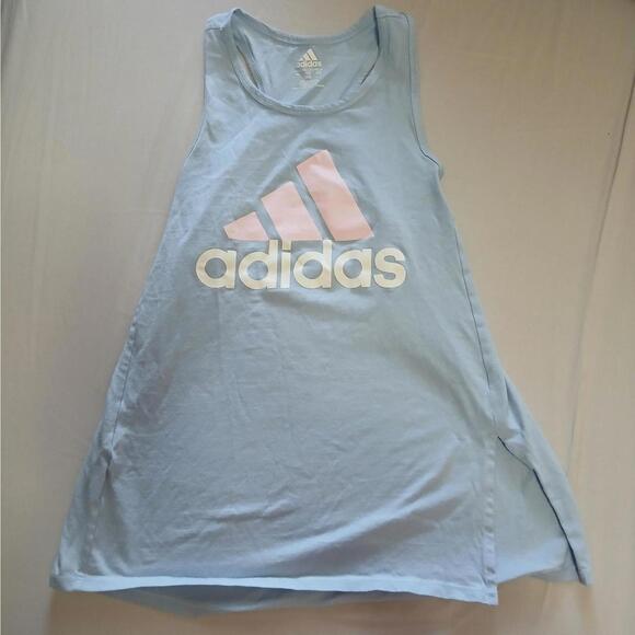 Adidas by Stella McCartney Tops - Adidas women's‎ blue and pink workout tank top